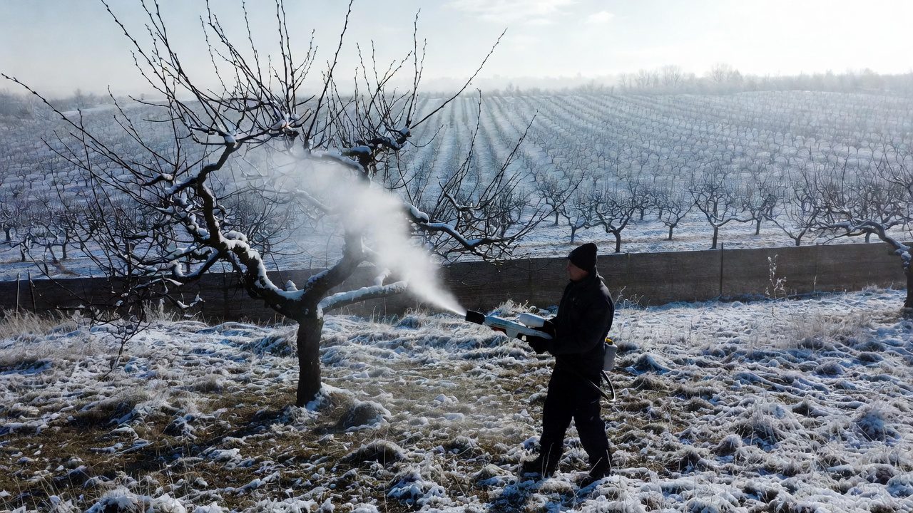 Alberi da frutto trattamento antifungino febbraio