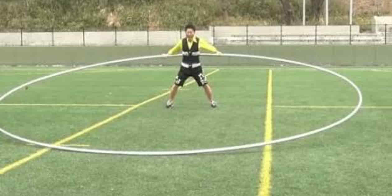 Yuya Yamada, recordman dell'hula hoop