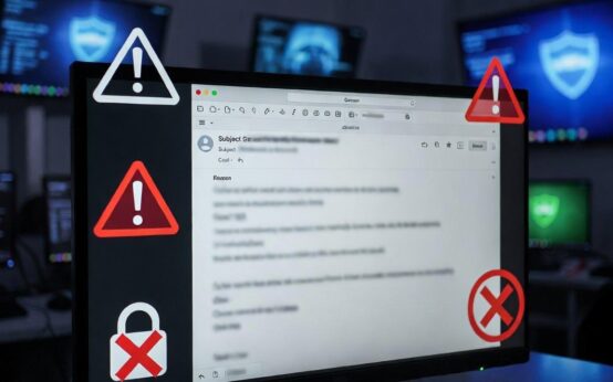 Falsa email attribuita alla Polizia utilizzata per una truffa con accuse e richieste di denaro.