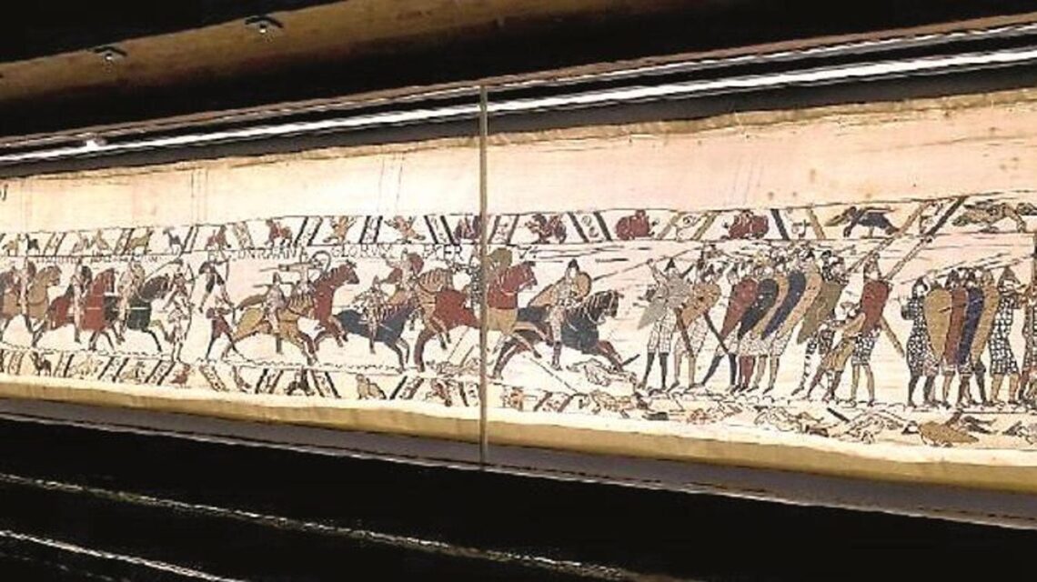 L'arazzo di Bayeux torna in Inghilterra dopo 1000 anni: curiosità e misteri del prezioso manufatto che racconta la conquista normanna 1 Arazzo di Bayeux