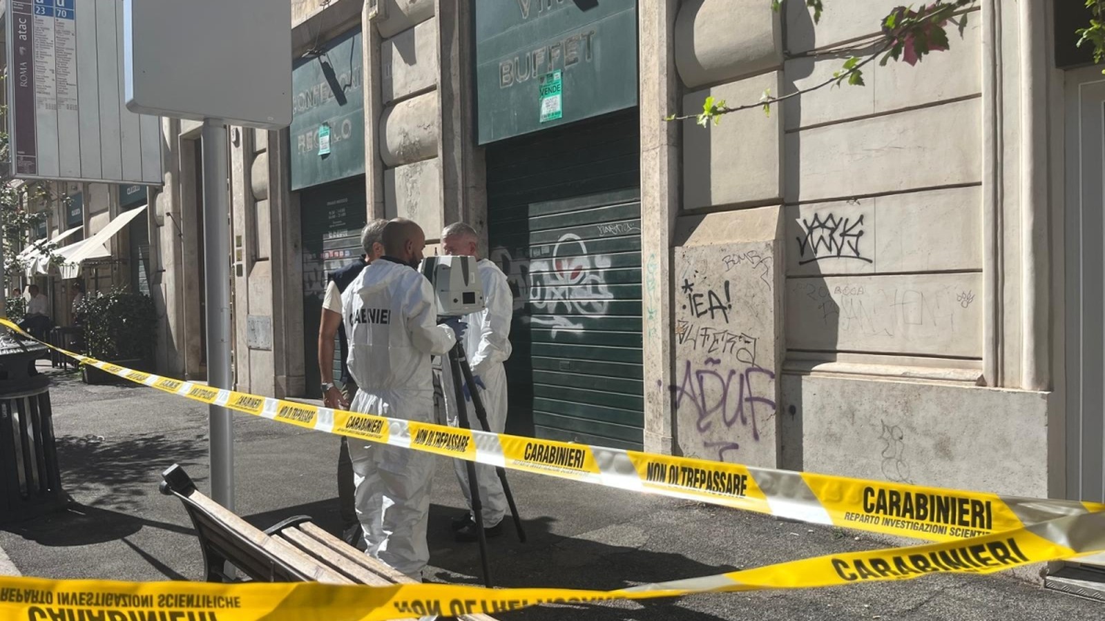 Via della Giuliana a Roma, luogo degli spari nel quartiere Prati
