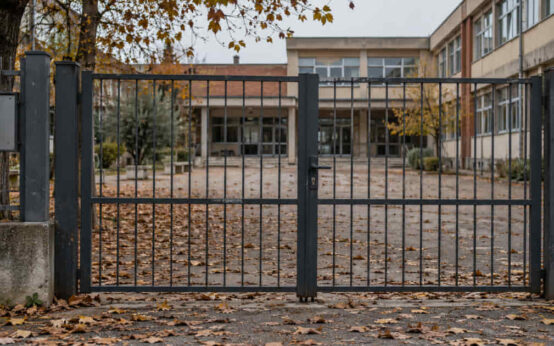 Calendario di novembre con date cerchiate accanto a uno zaino scolastico, calendario scolastico 2026